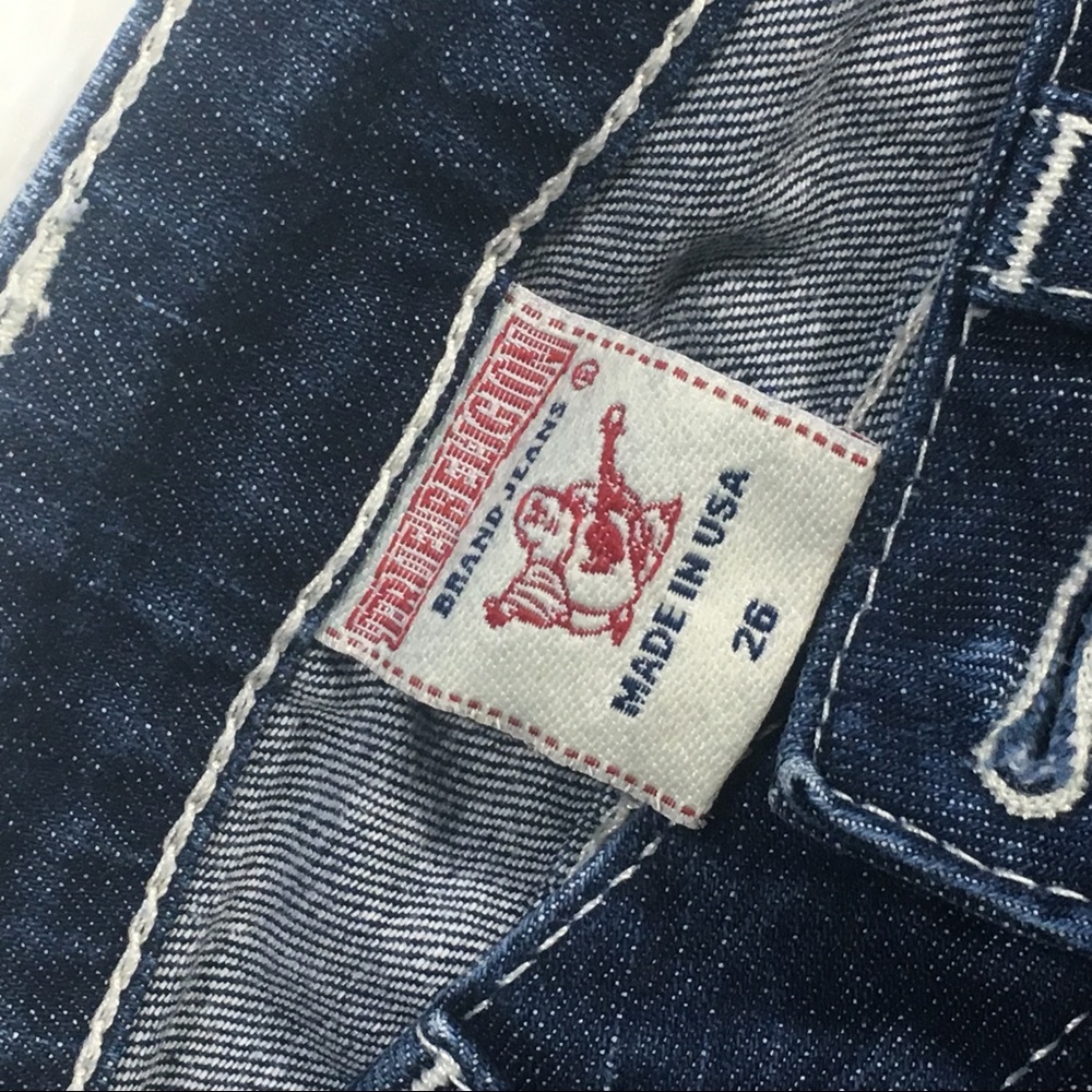 🔥True Religion🔥 Julie Jeans - Aqua Crystal - Picture 5 of 8